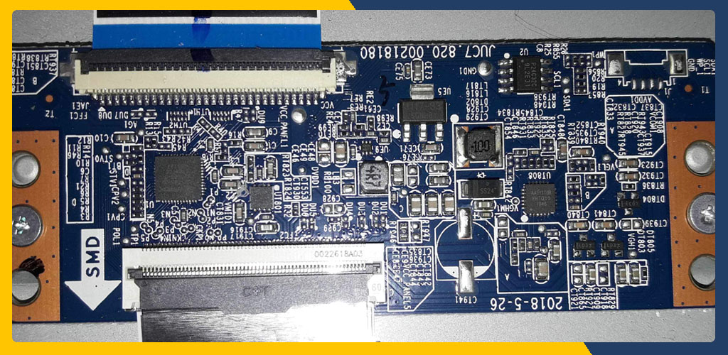 خانه 34 تعمیر برد تیکان تلویزیون ال جی در مشهد