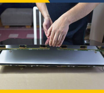 تعویض پنل تلویزیون ال جی با ضمانت