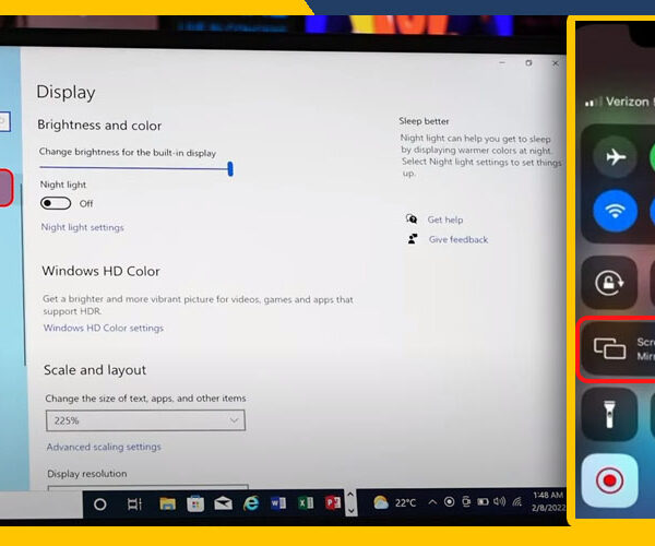 اتصال صفحه نمایش لپ تاپ و موبایل به تلویزیون ال جی
